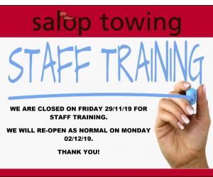 SALOP STAFF TRAINING 2019